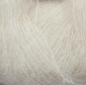 Rauma alpacka silk garn sticka natur