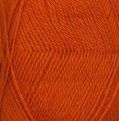 Rauma Inca garn sticka orange